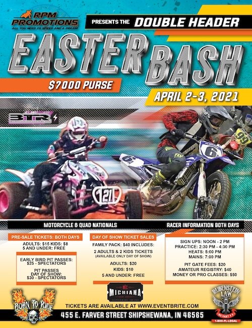Easter Bash Motorcycle and Quad National