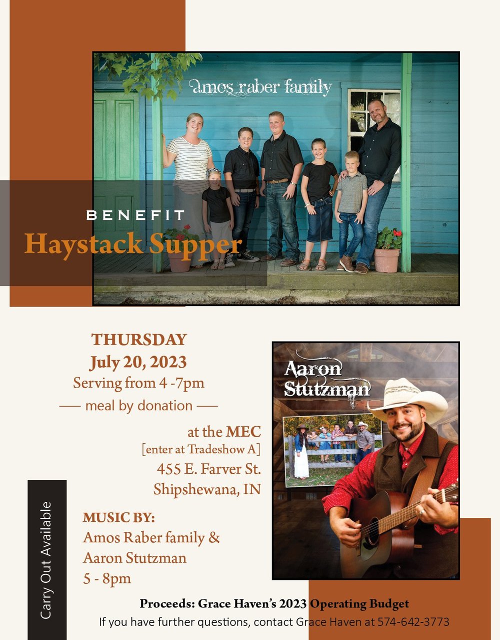 Benefit Haystack Supper